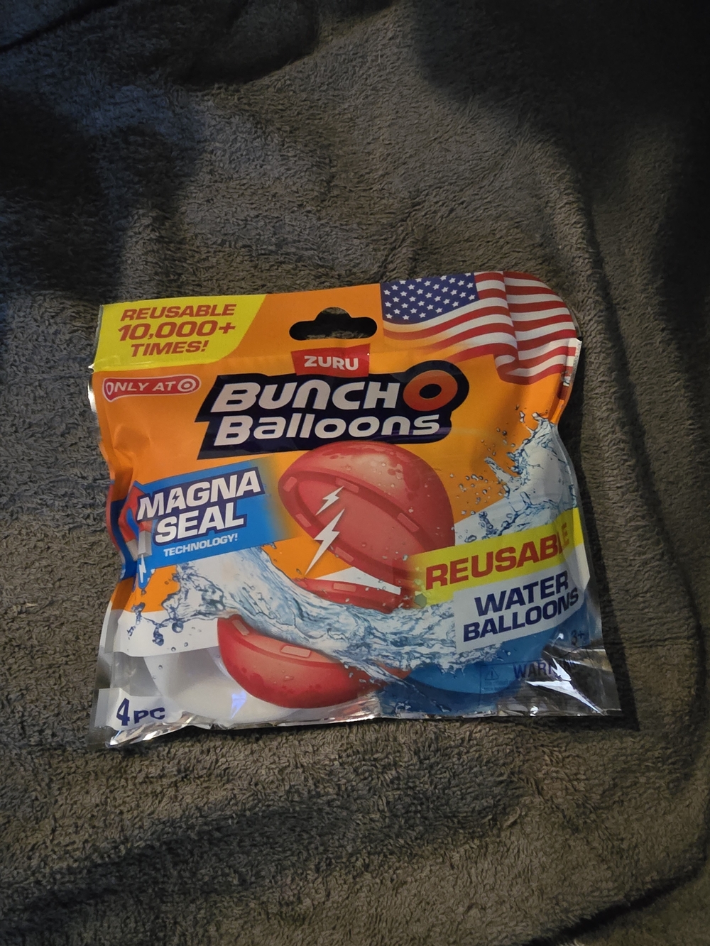 ZURU Bunch O Balloons Reusable Water Balloons - Red  2 Packs